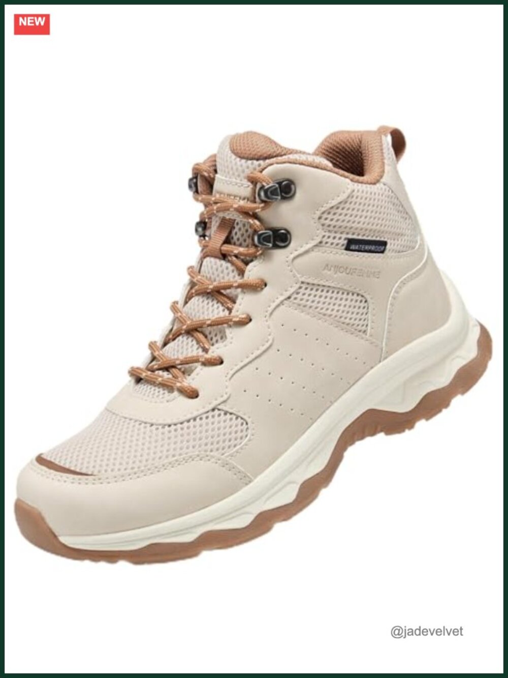 Waterproof Hiking Boots Lightweight Non-Slip Mid-Cut Ankle Outdoor